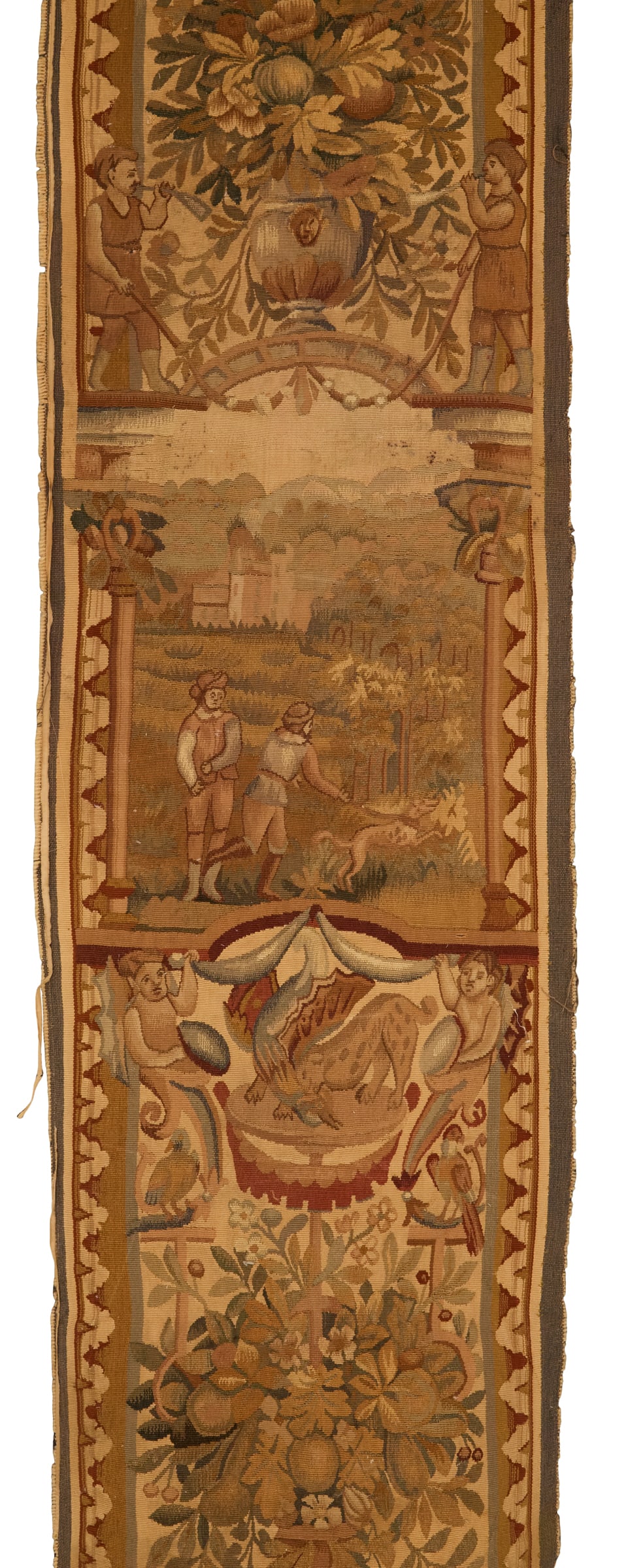 French Vertical Tapestry Panel - 3