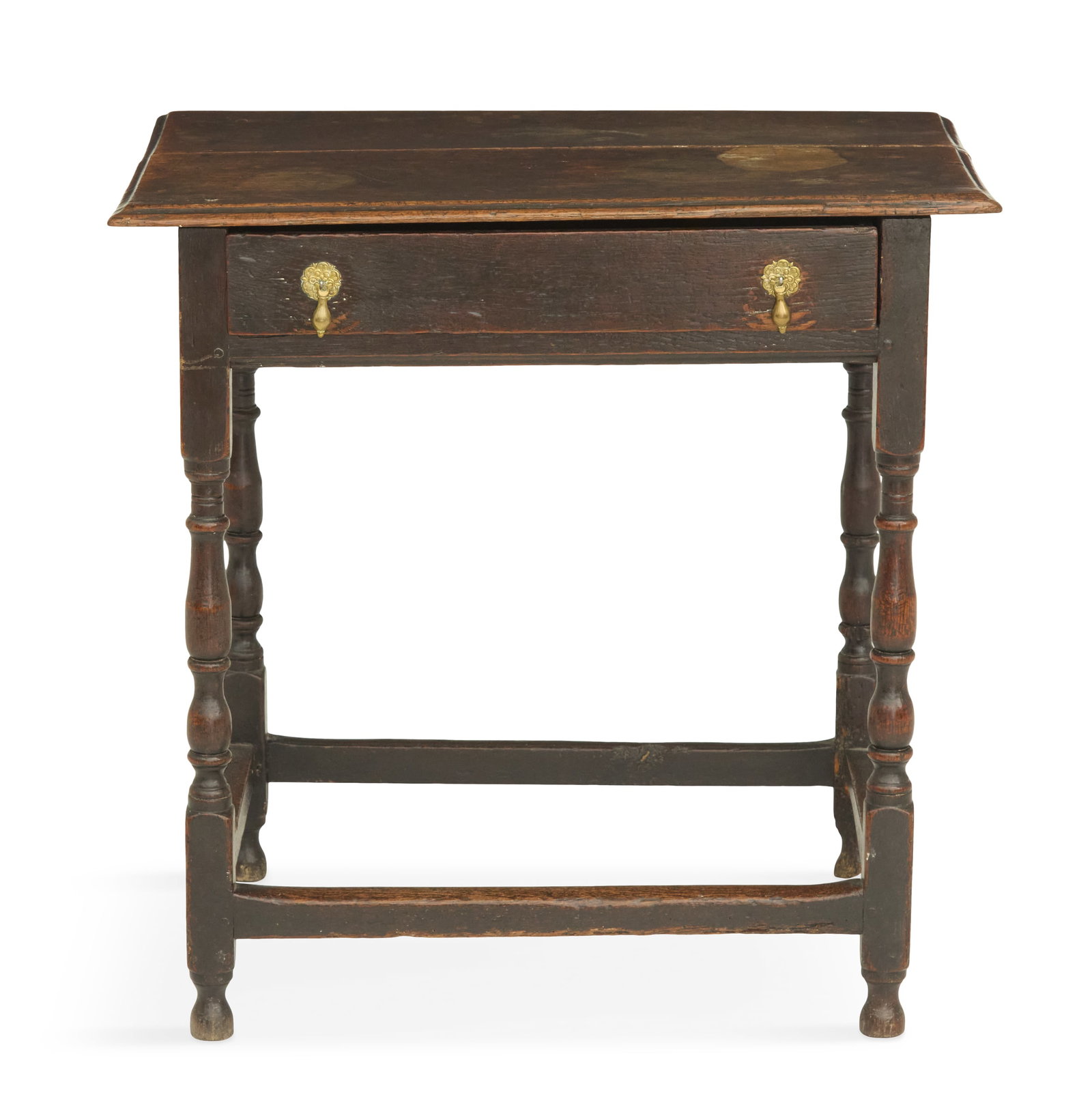 William and Mary Oak Work Table (1 of 3)