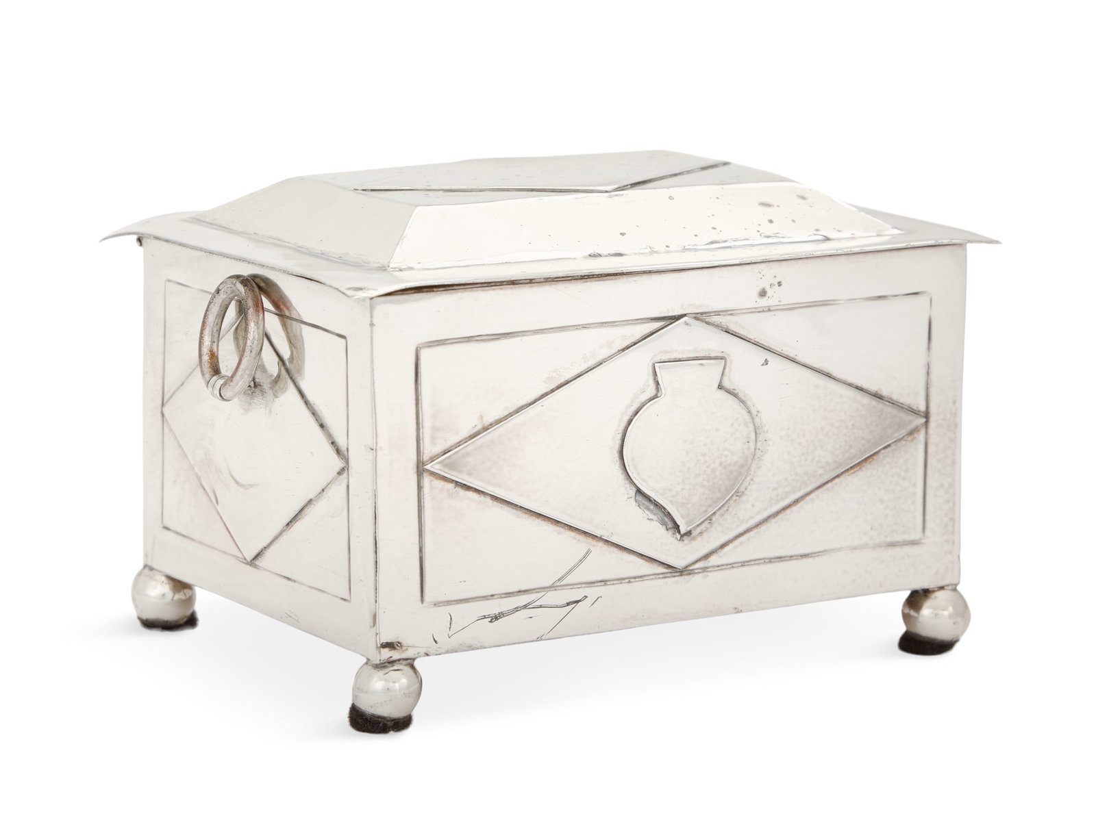 William Spratling Sterling Silver Cigarette Box (1 of 4)