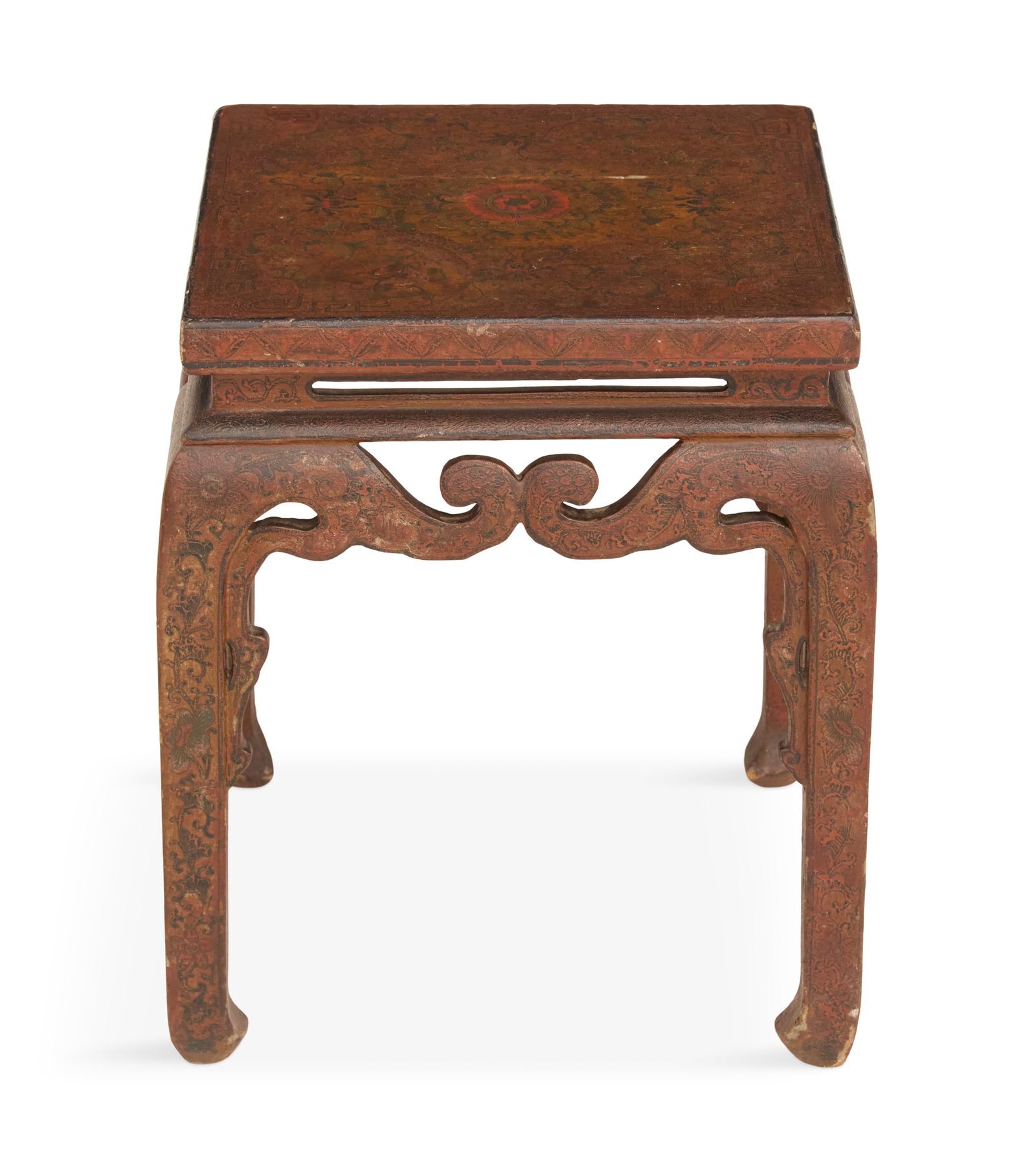 Chinese Lacquered Side Table (1 of 3)