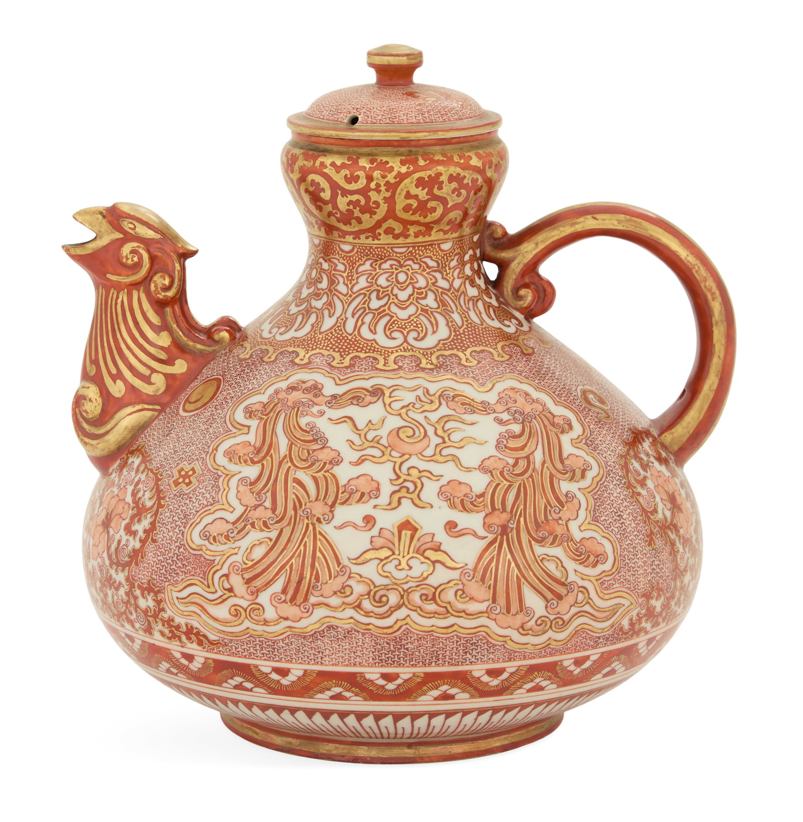 Japanese Kutani Ware Teapot (1 of 3)