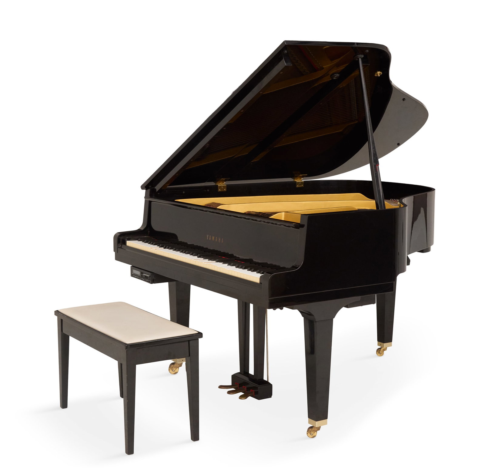 Yamaha Ebonized Baby Grand Player Piano and Bench (1 of 7)