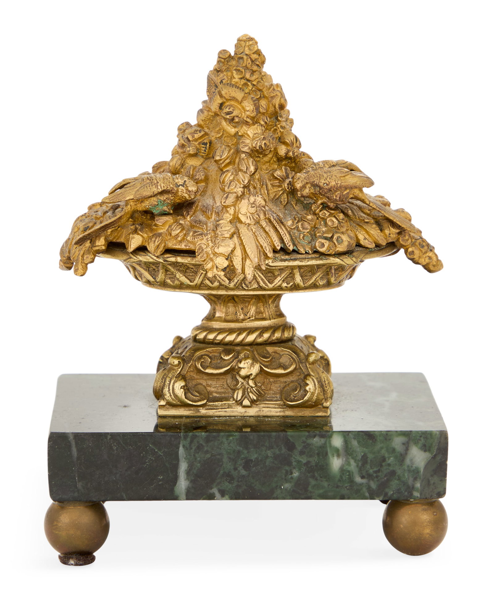French Gilt-Bronze and Marble Table Figure (1 of 2)
