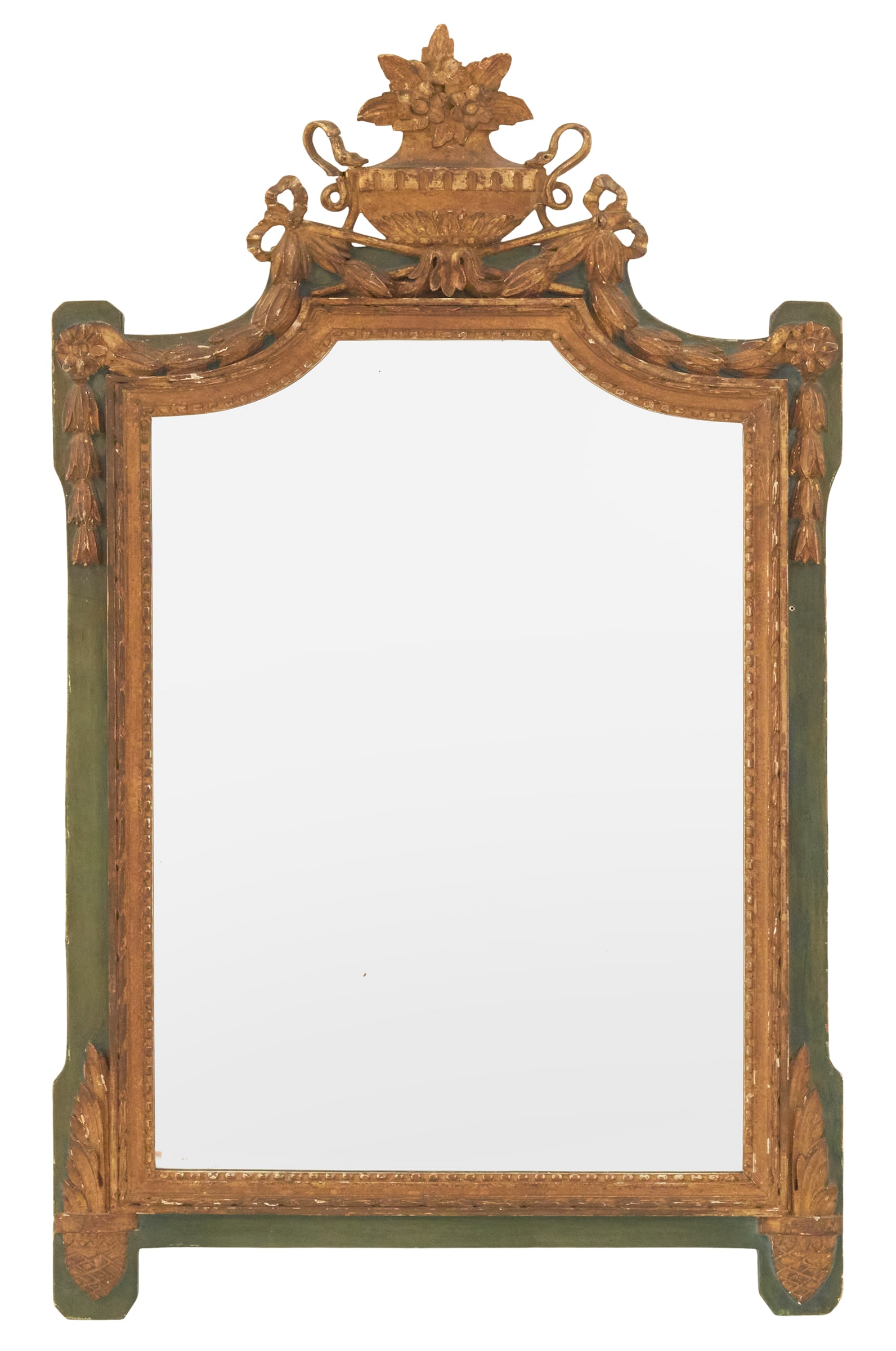 Italian Neoclassical Parcel-Gilt Mirror (1 of 2)