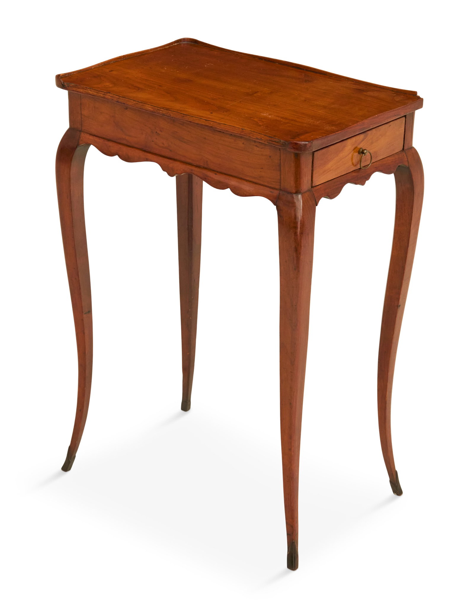 Petite French Provincial Fruitwood Side Table (1 of 2)