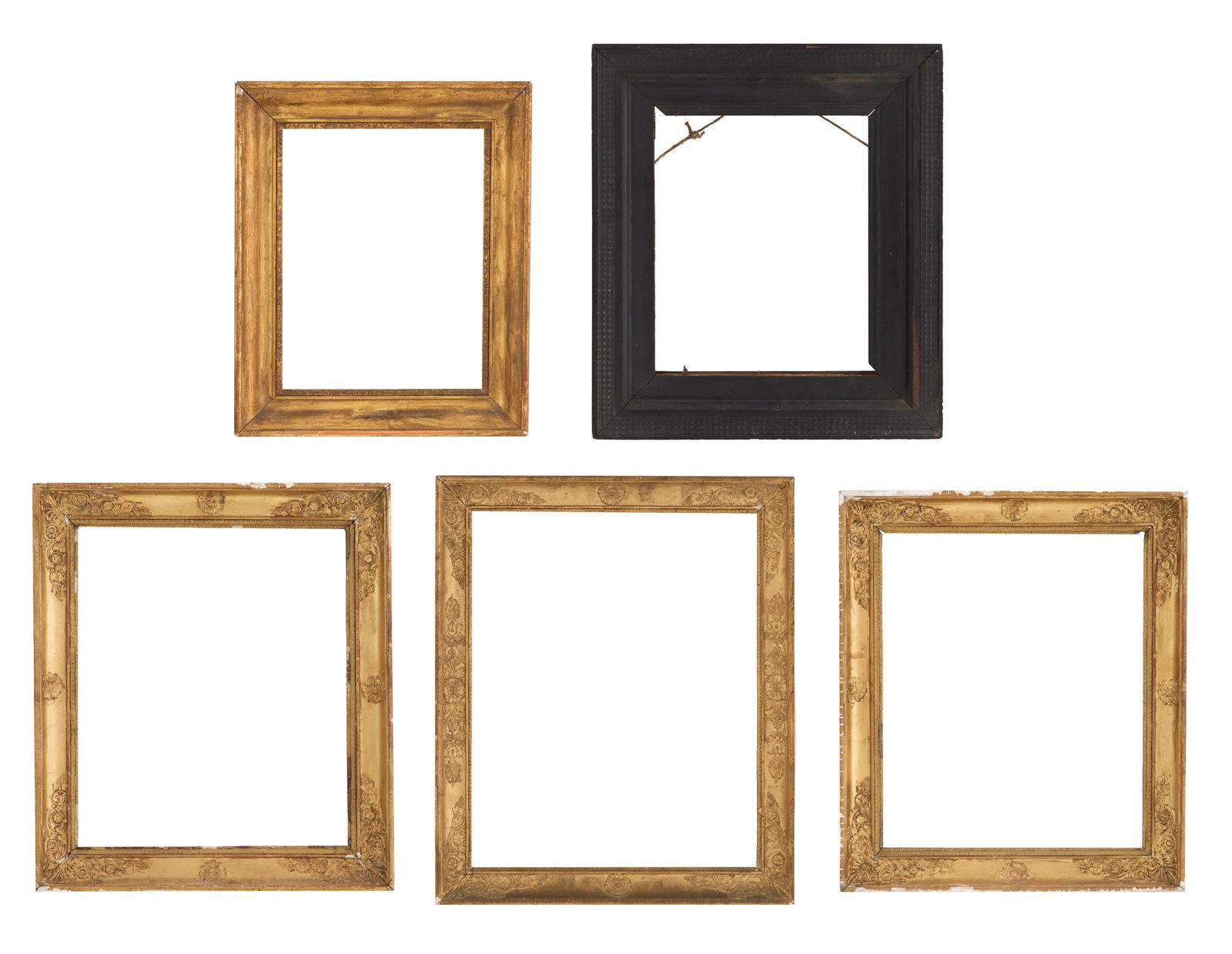 Collection of Five Neoclassical Picture Frames (1 of 11)