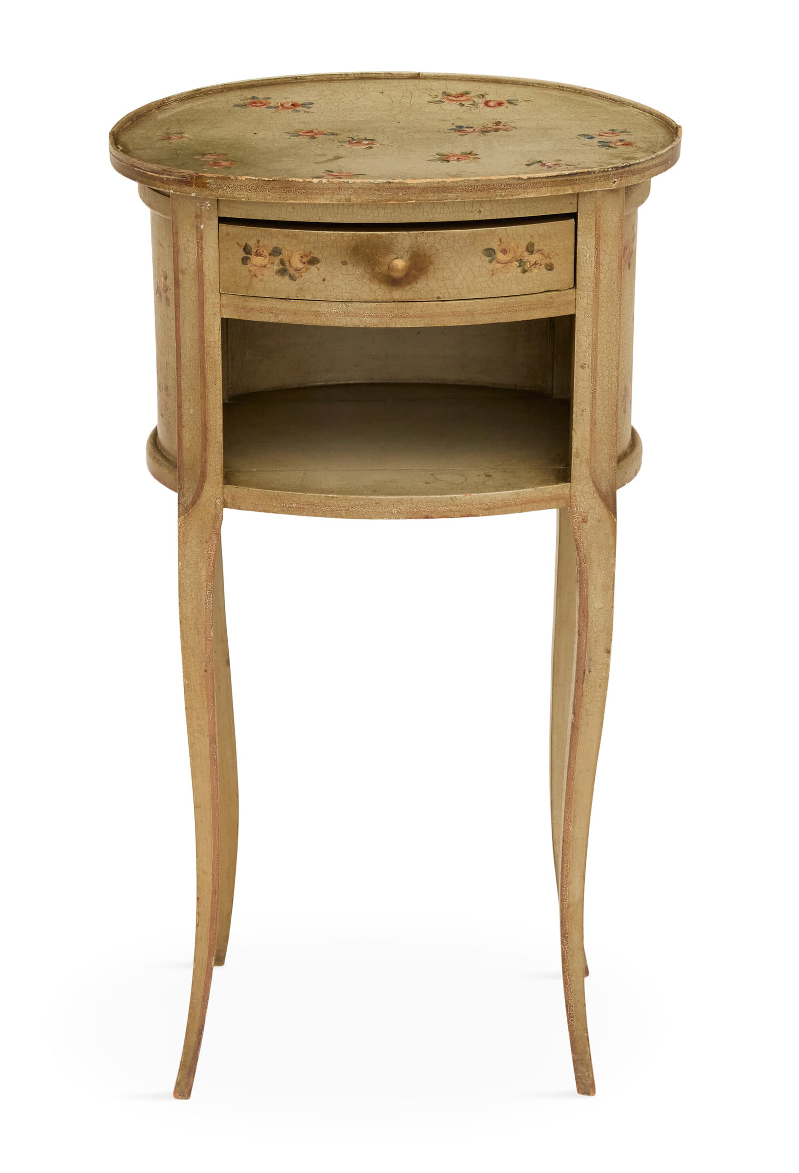 Italian Polychrome Side Table (1 of 3)