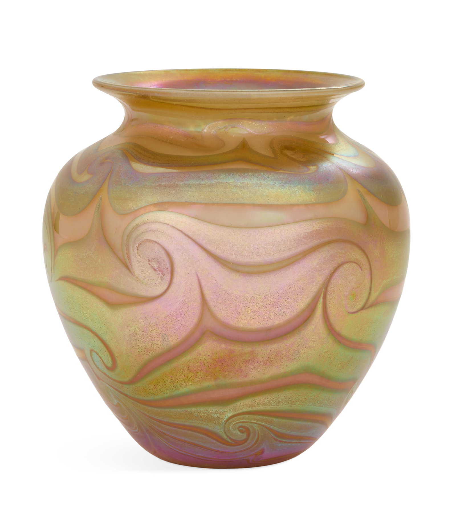 John Barber Blown Art Glass Vase (1 of 3)
