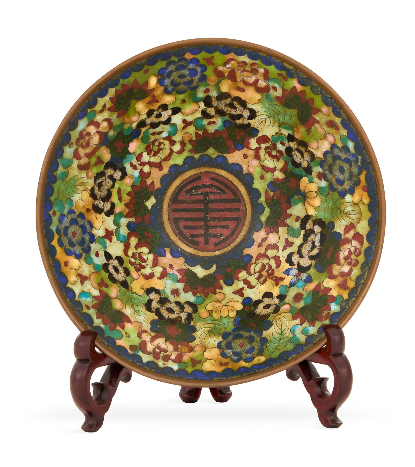 Chinese Cloisonne Bowl (1 of 3)