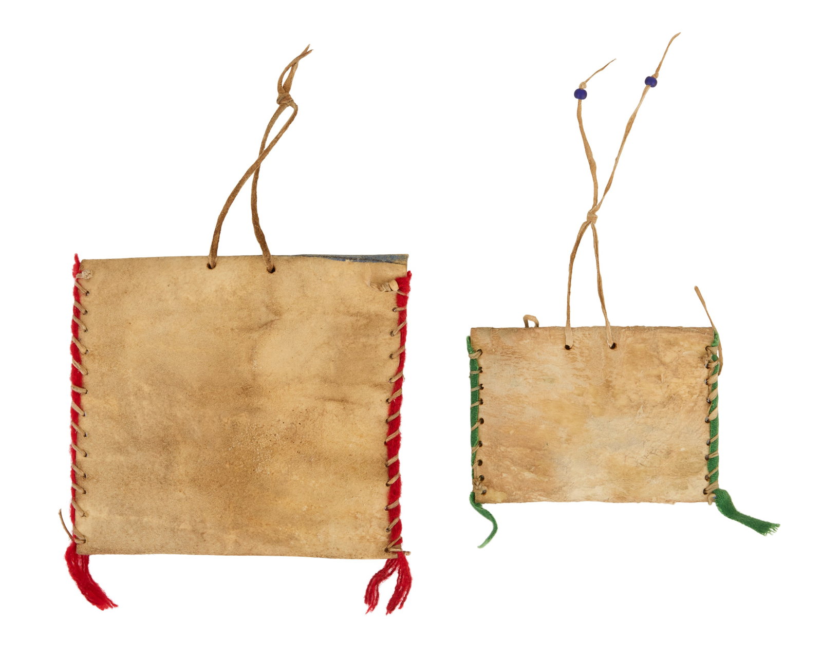 Two Native American Rawhide Parfleches - 2