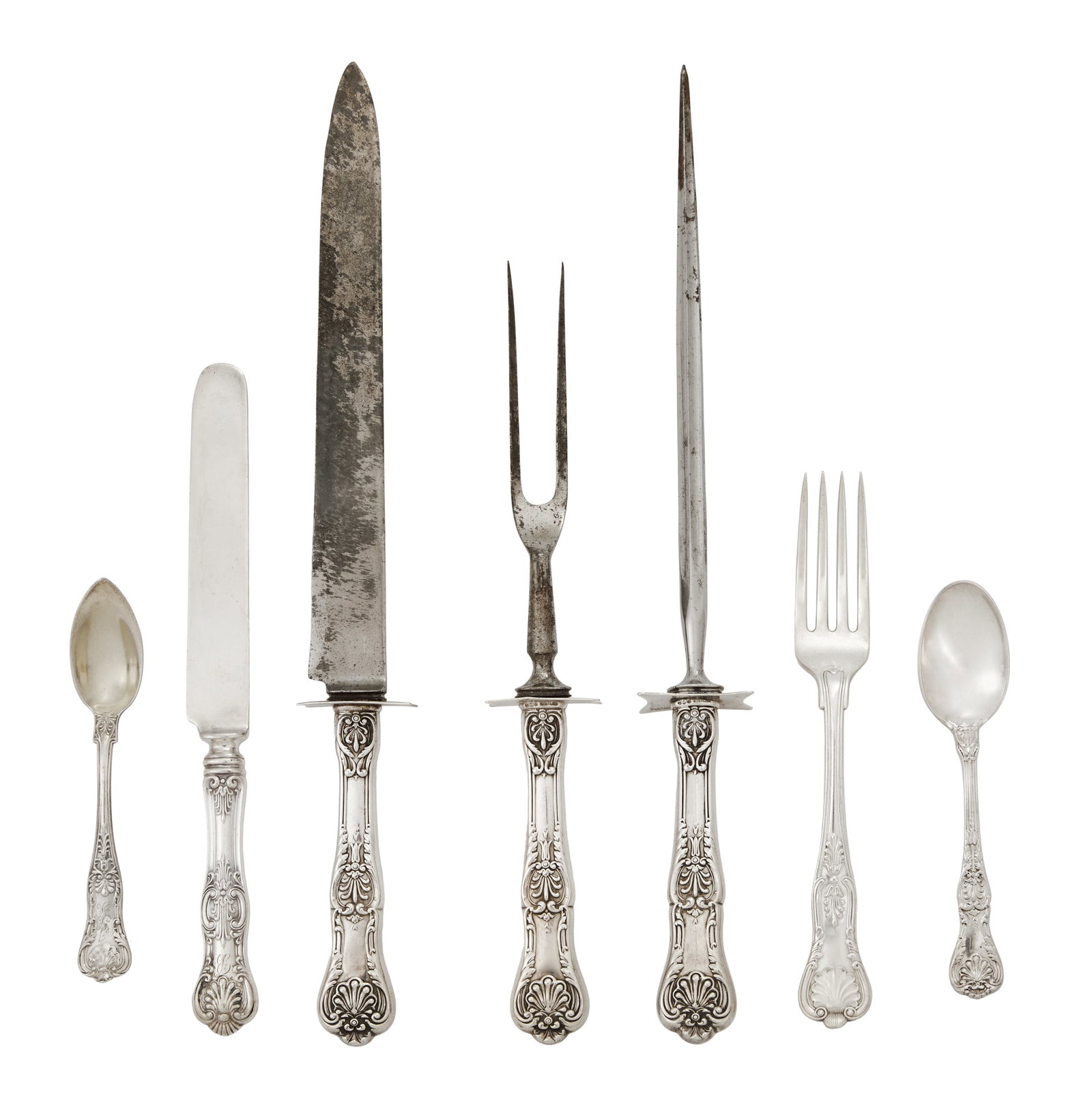 American King's Pattern Silver Flatware (1 of 4)
