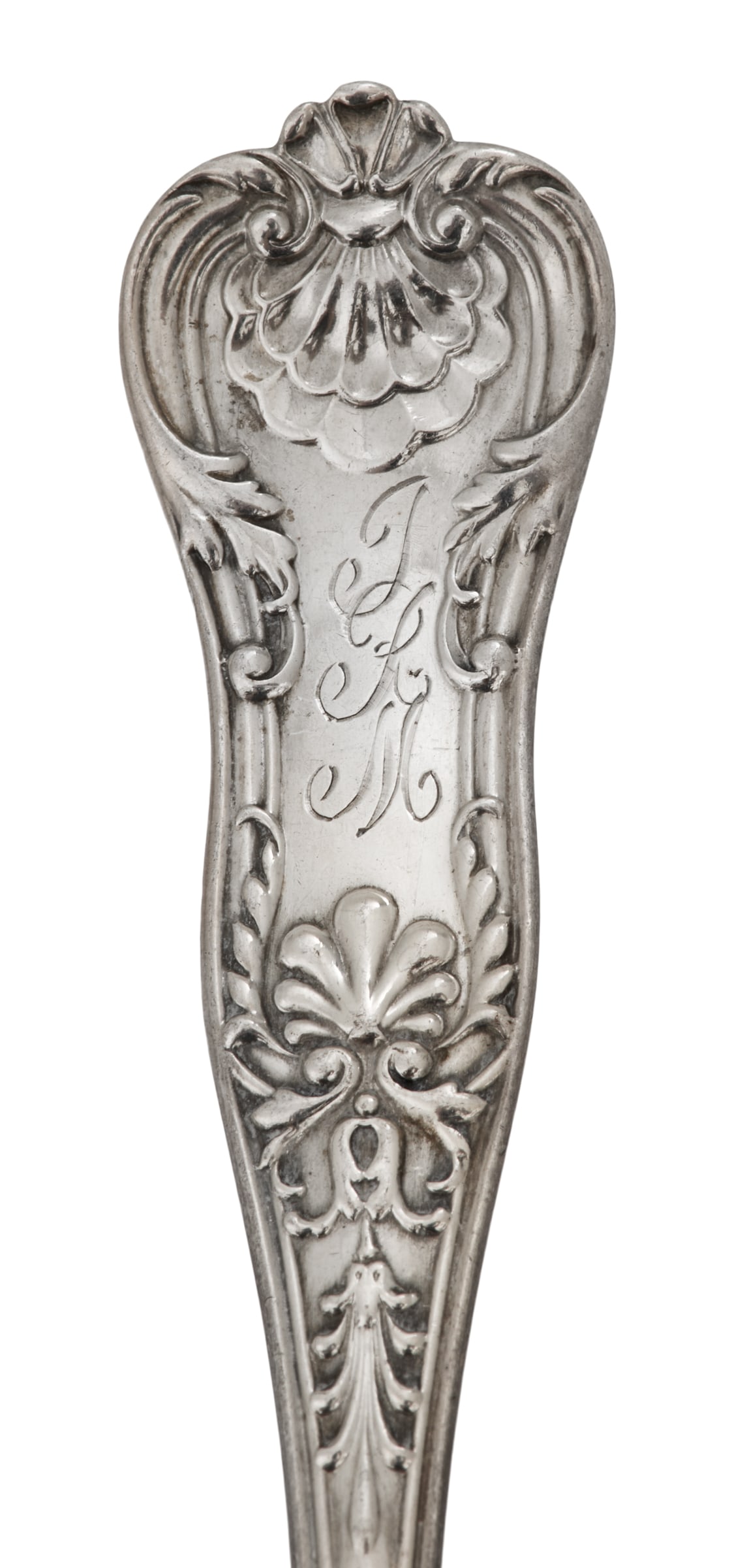 American King's Pattern Silver Flatware - 4