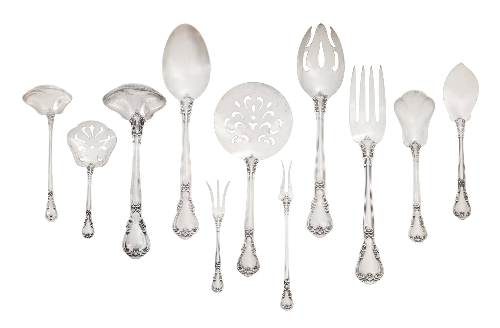 Gorham "Chantilly" Sterling Flatware Set - 2