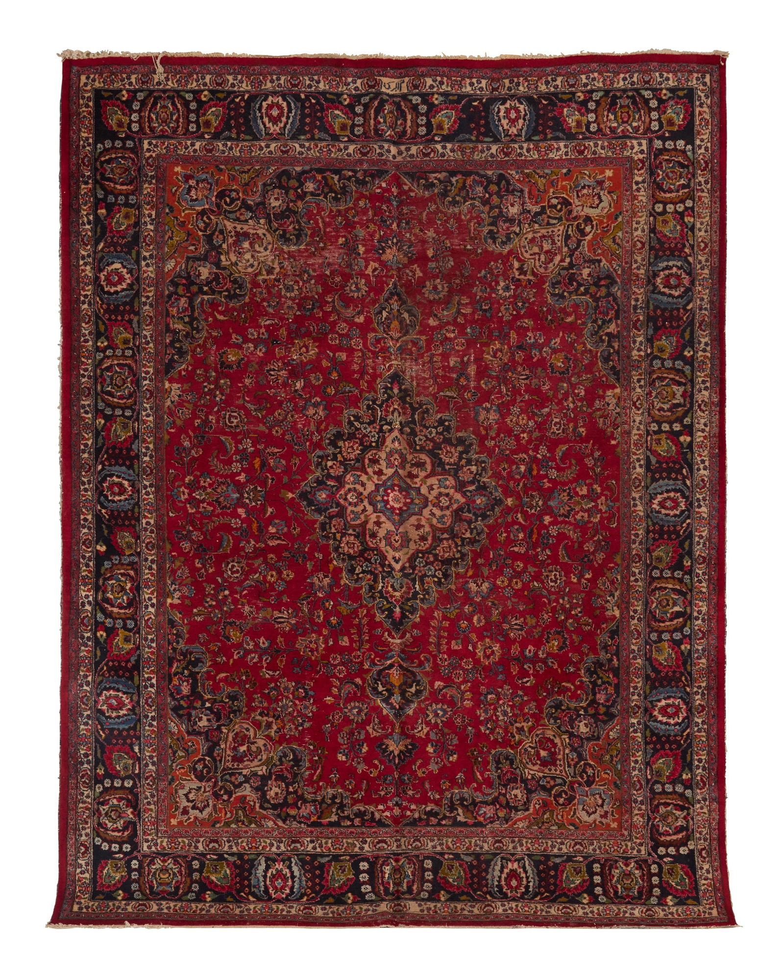 Semi-Antique Tabriz Carpet (1 of 1)