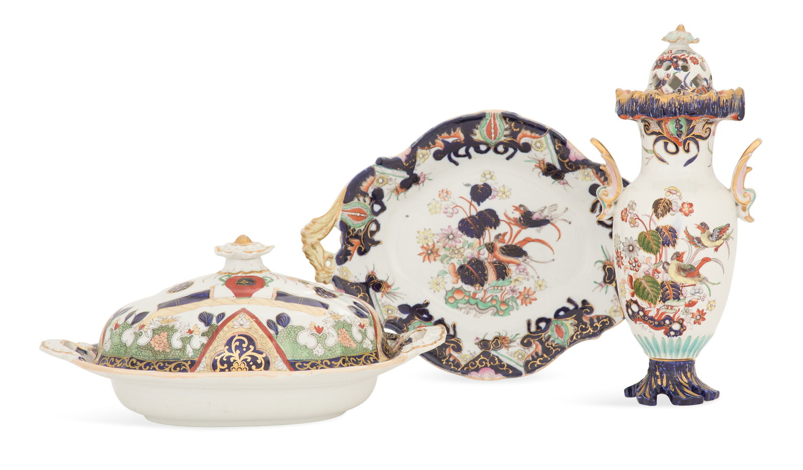 Collection of Three Pieces of Mason's Ironstone (1 of 3)