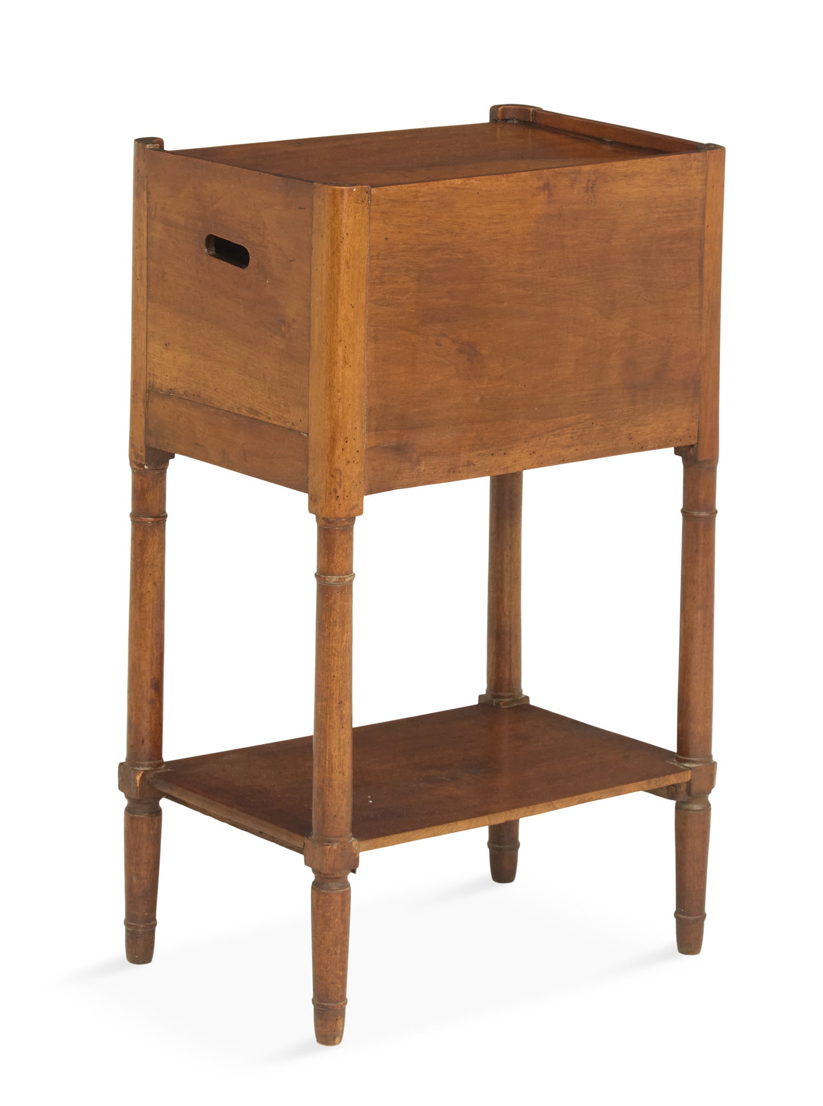 French Provincial Walnut Side Table - 3