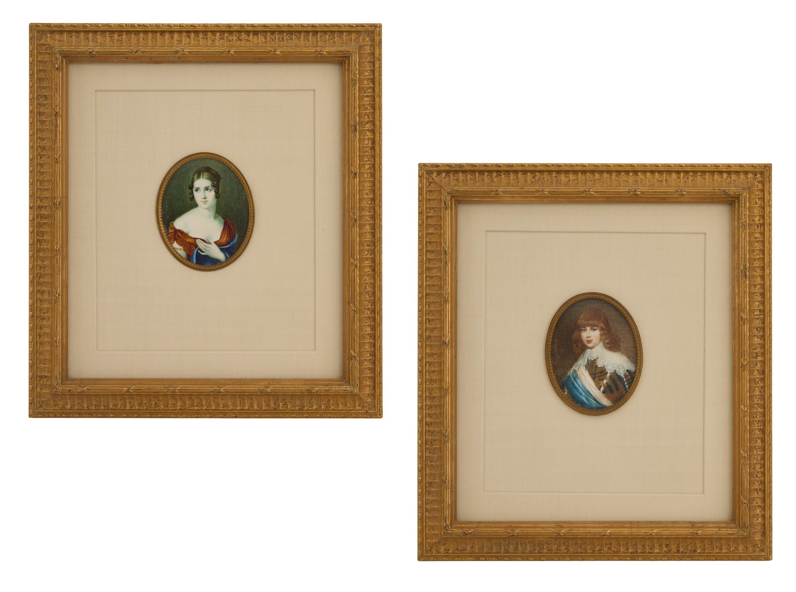 Two Watercolor Miniatures (1 of 2)