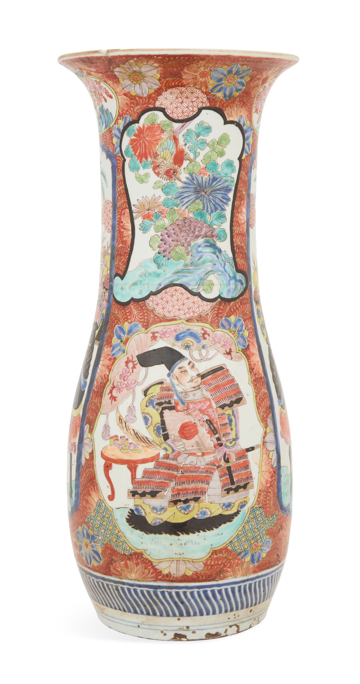 Large Japanese Porcelain Vase in the Hizen Taste (1 of 5)