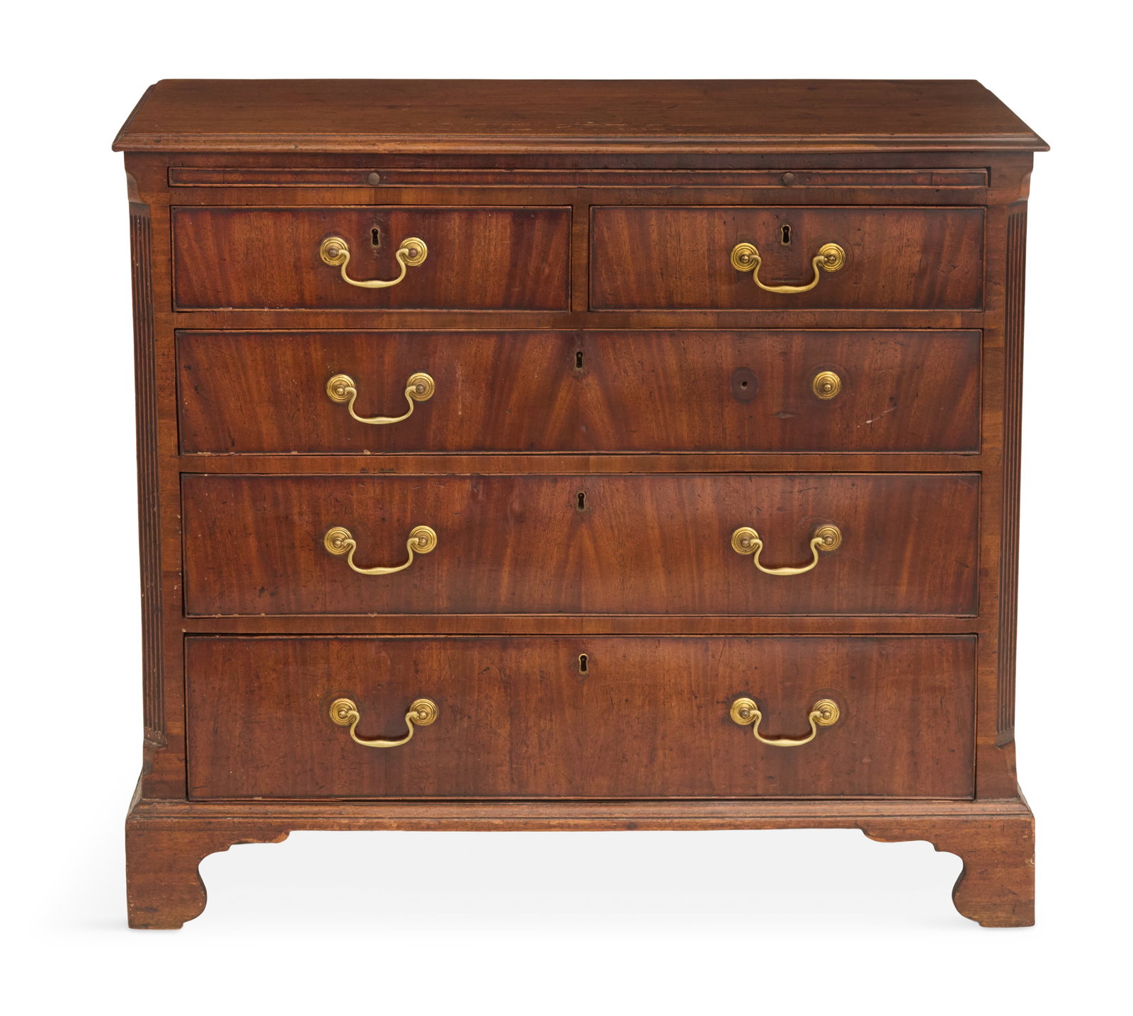 George III Mahogany Chest of Drawers (1 of 3)