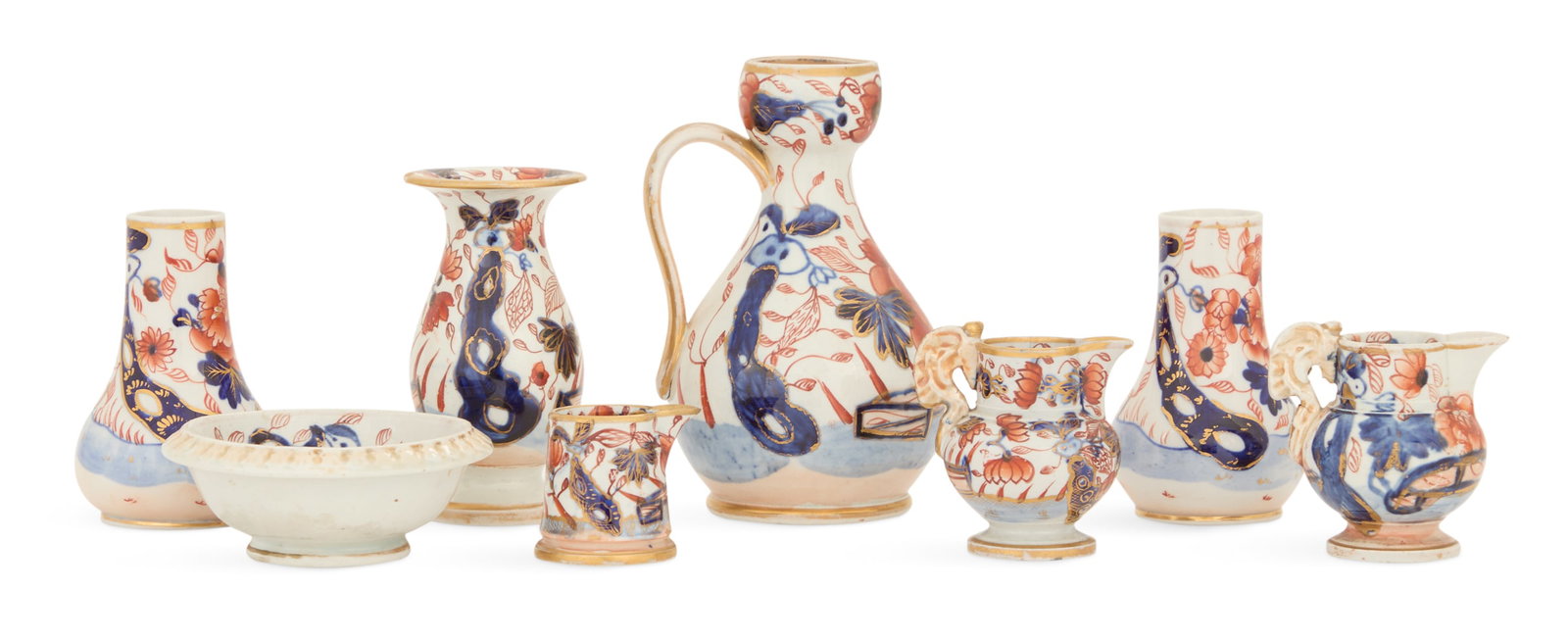 Eight-Piece Collection of Miniature Porcelain (1 of 3)