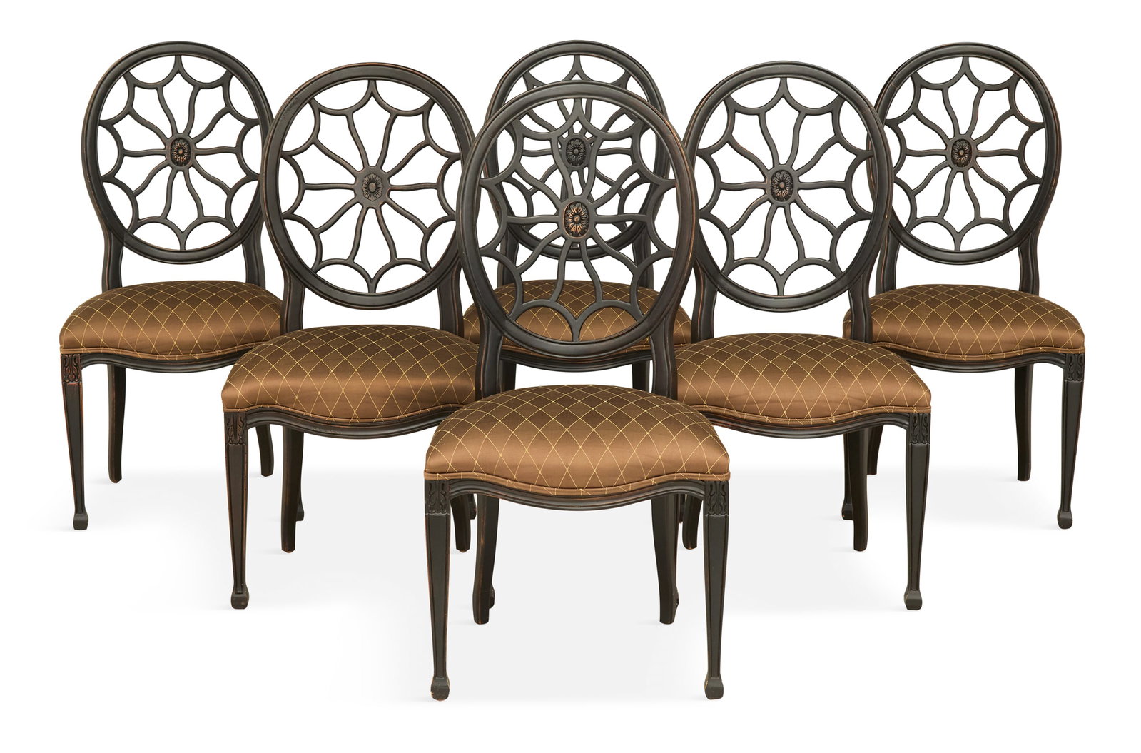 Six Fairfield Chair Company Dining Chairs (1 of 3)