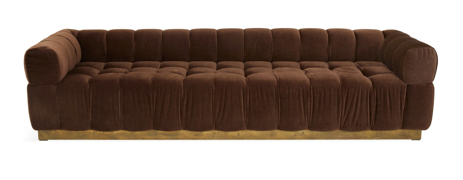 Custom Mohair Sofa in the Todd Merrill Taste (1 of 3)