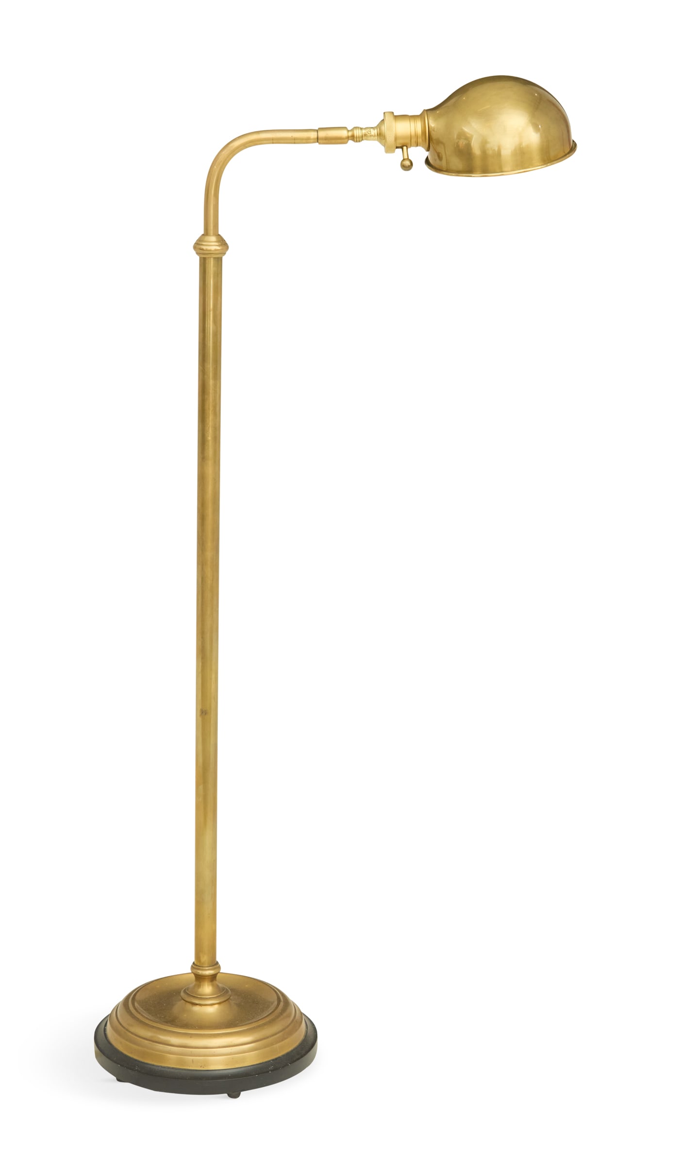 One King's Lane "Dorchester" Brass Floor Lamp (1 of 3)