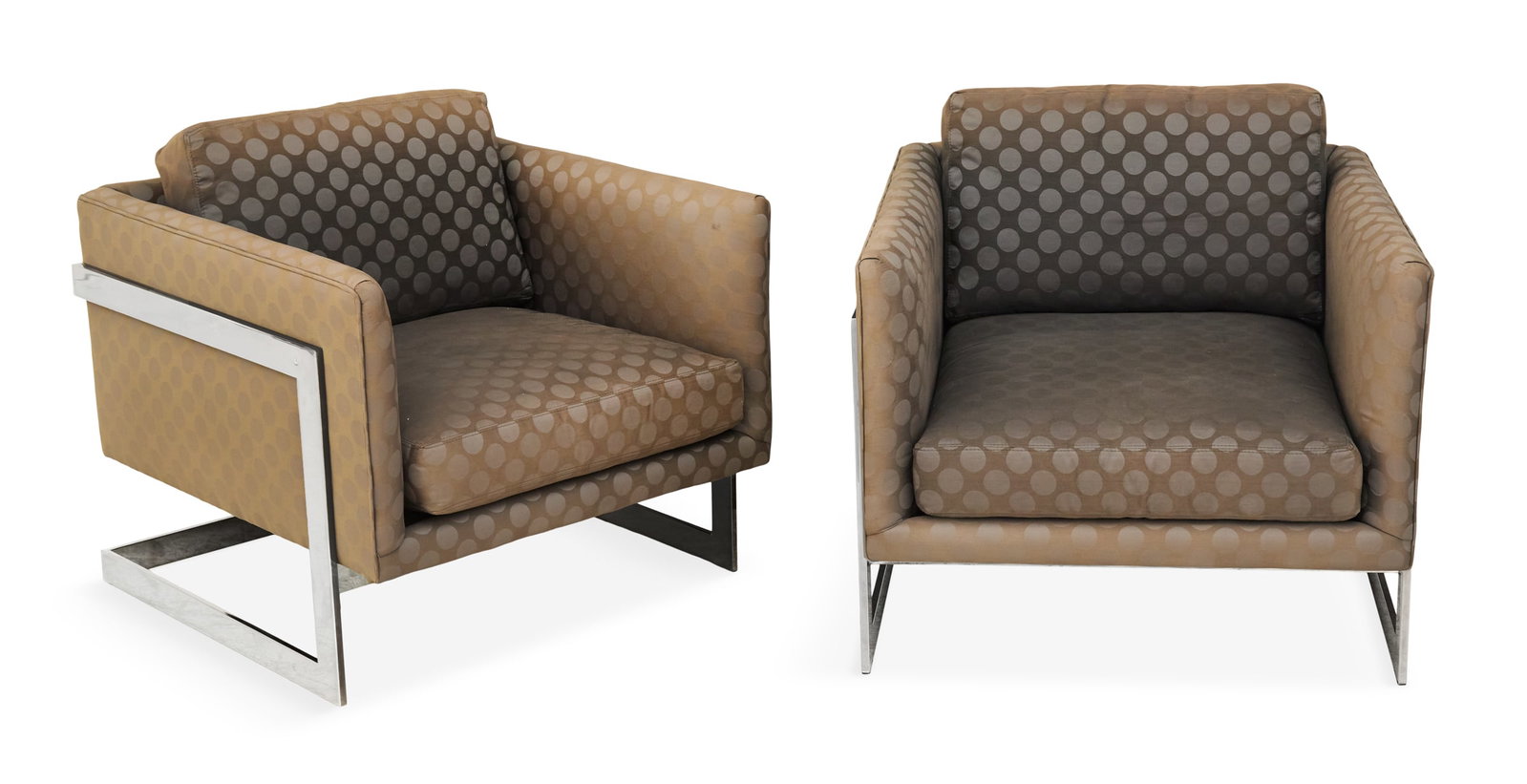 Pair of Thayer Coggin "989" Lounge Chairs (1 of 3)