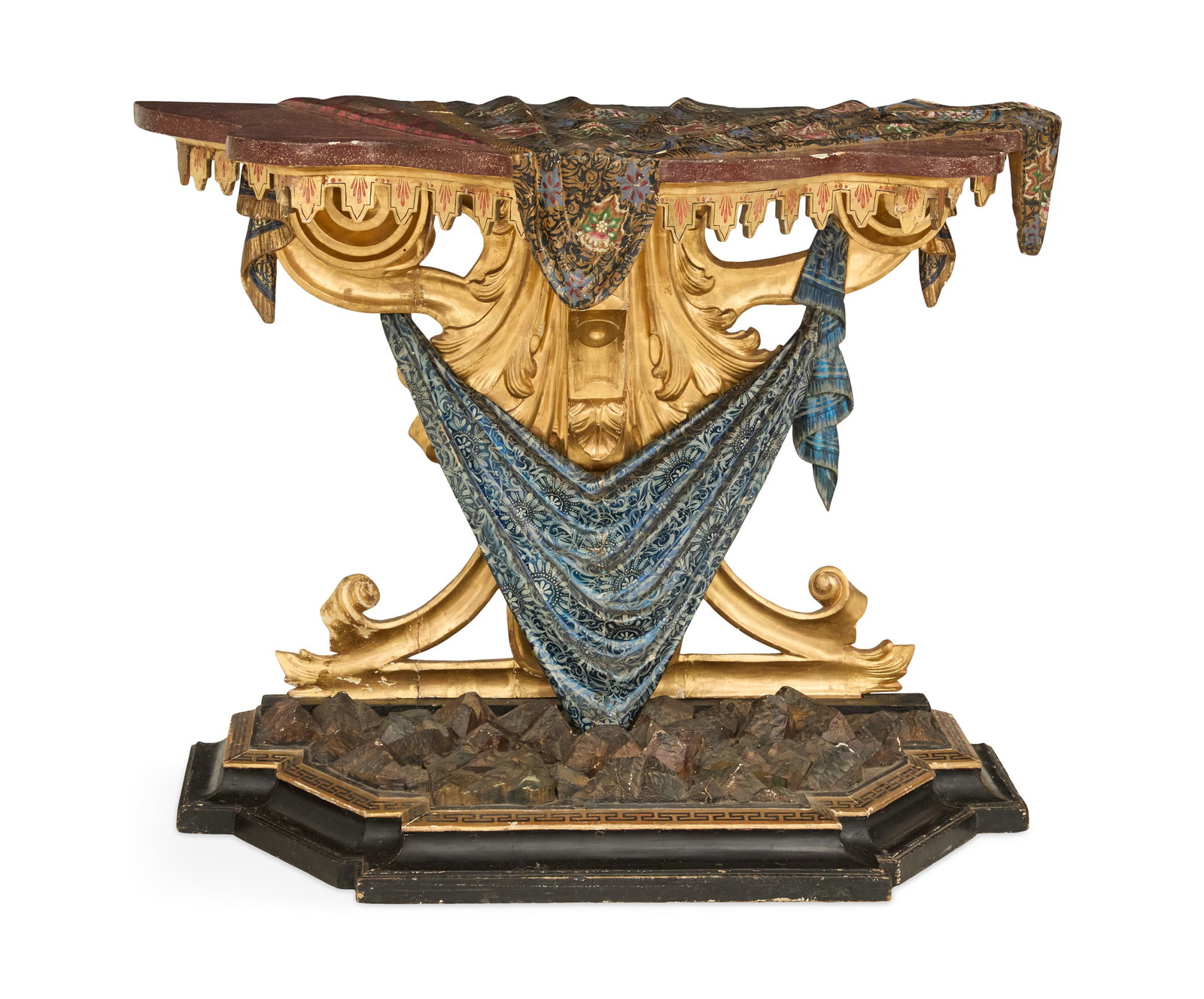 Venetian Painted and Parcel-Gilt Console Table (1 of 3)