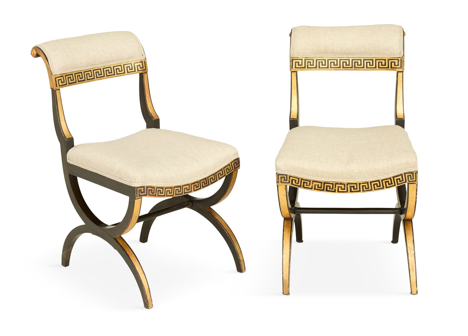 Pair of Italian Neoclassical-Style Side Chairs (1 of 2)