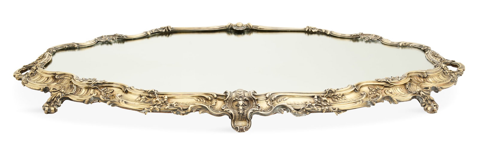 Maison Odiot Belle Epoque Silver Gilt Plateau (1 of 3)