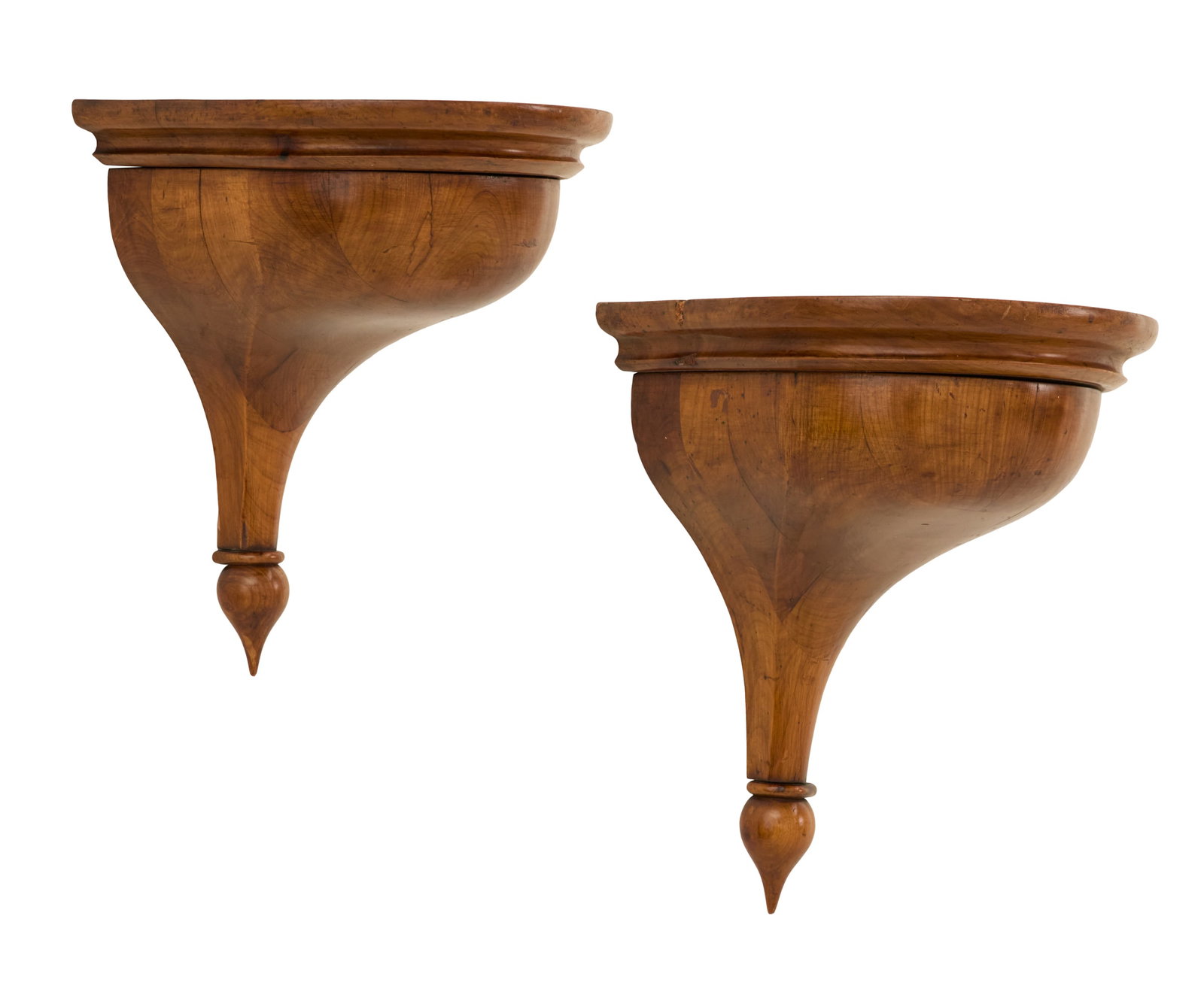 Pair of Biedermeier Wooden Brackets (1 of 9)