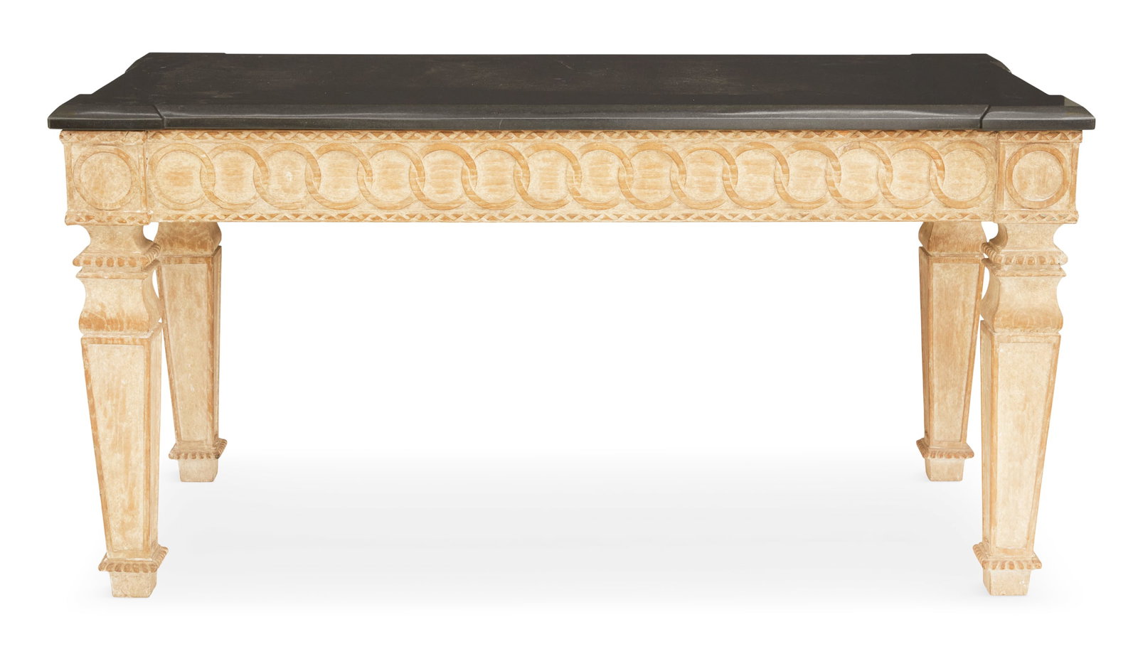 Continental Marble-Top Side Table (1 of 3)