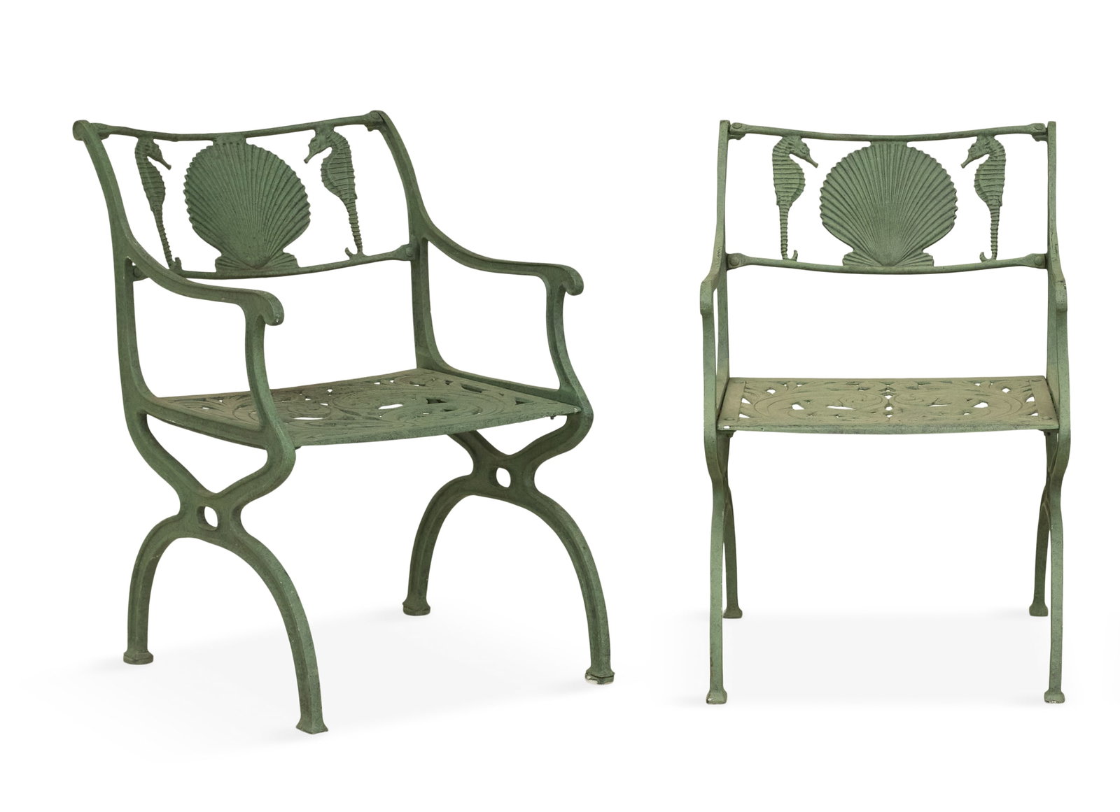 Two Molla Seahorse and Seashell Armchairs (1 of 4)