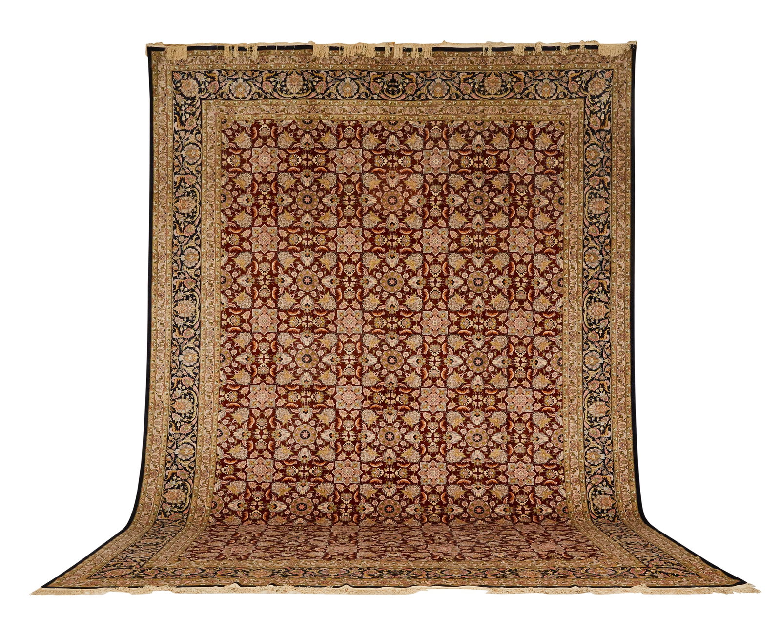 Silk Tabriz Carpet (1 of 1)