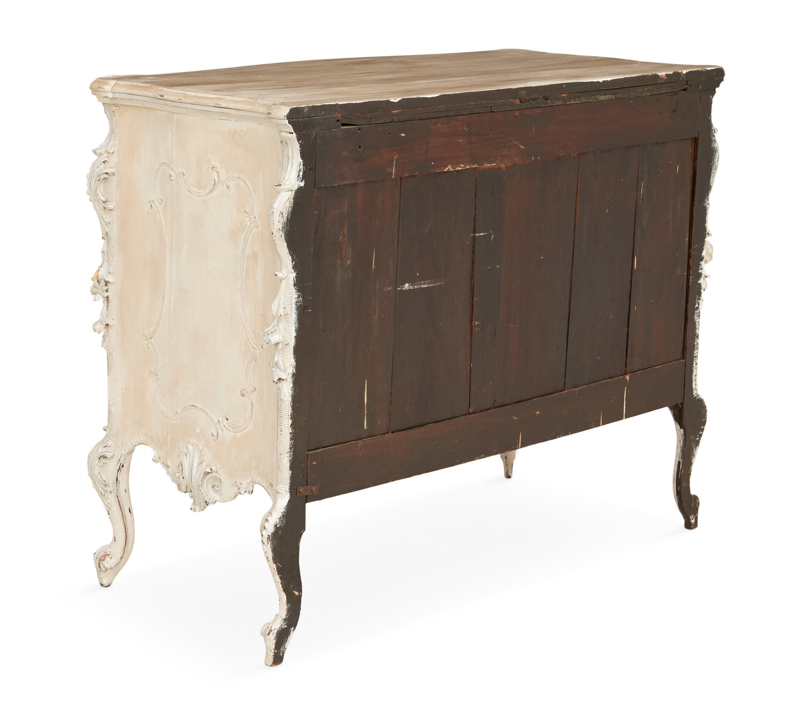 Continental Polychrome Commode - 3