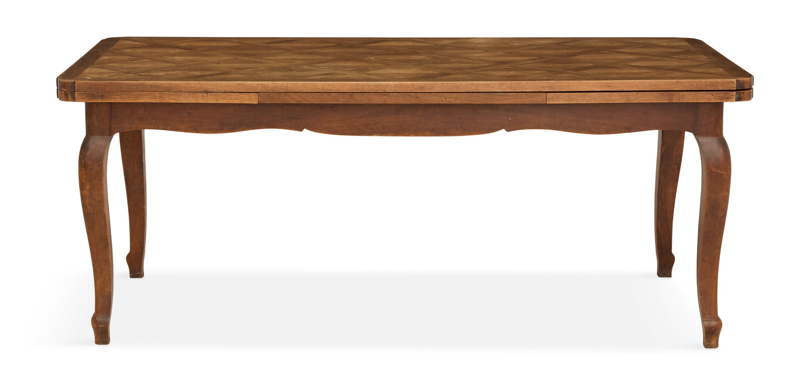 Provincial Louis XV-Style Draw-Leaf Dining Table (1 of 3)