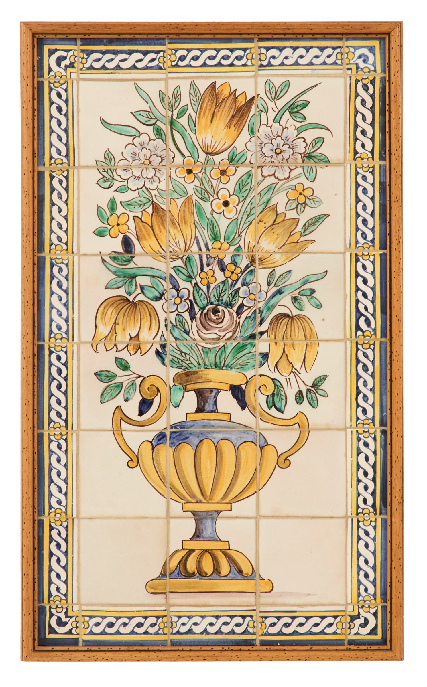 Framed Faience Wall Tiles (1 of 2)