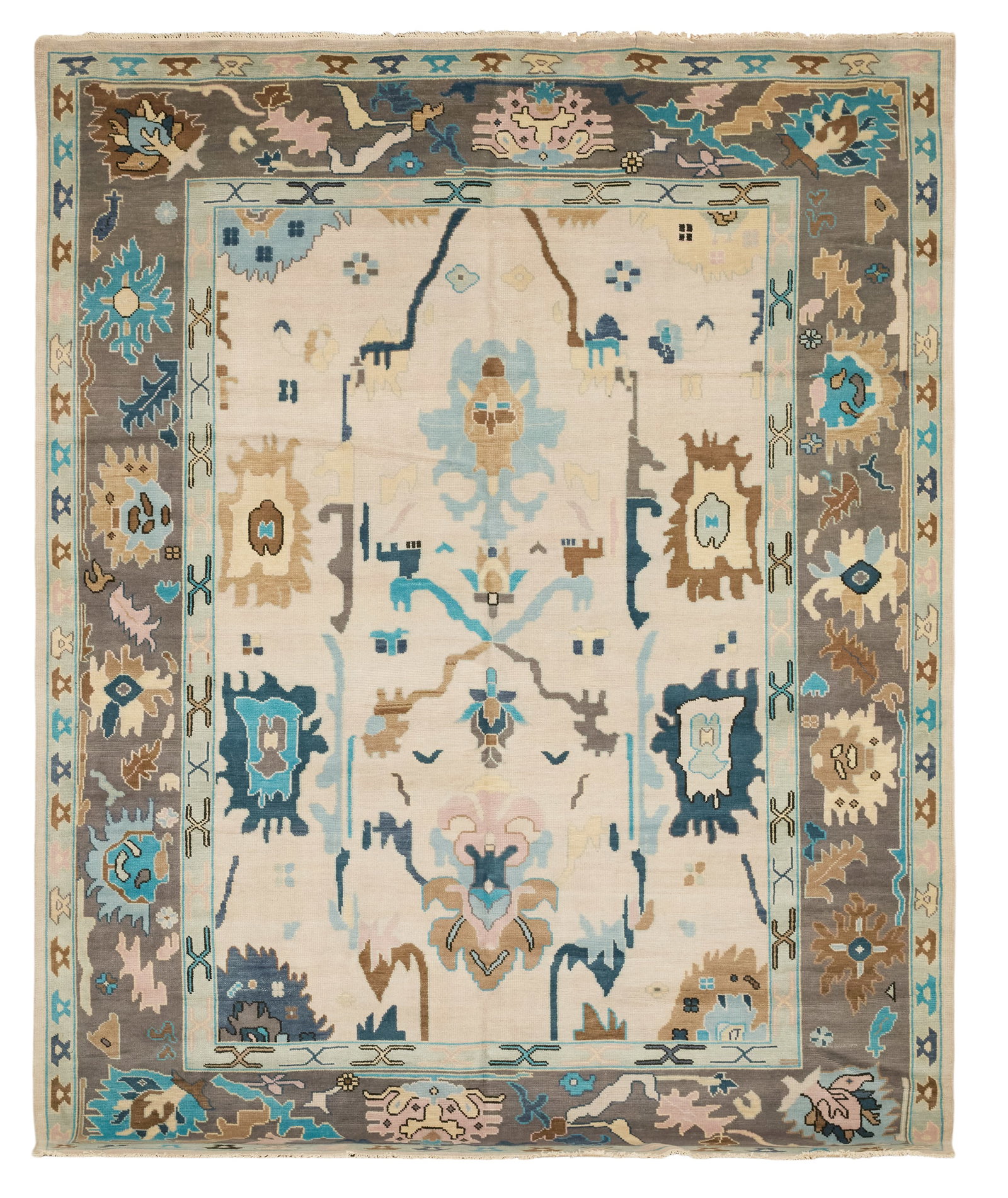 Turkish Angora Oushak Carpet (1 of 1)