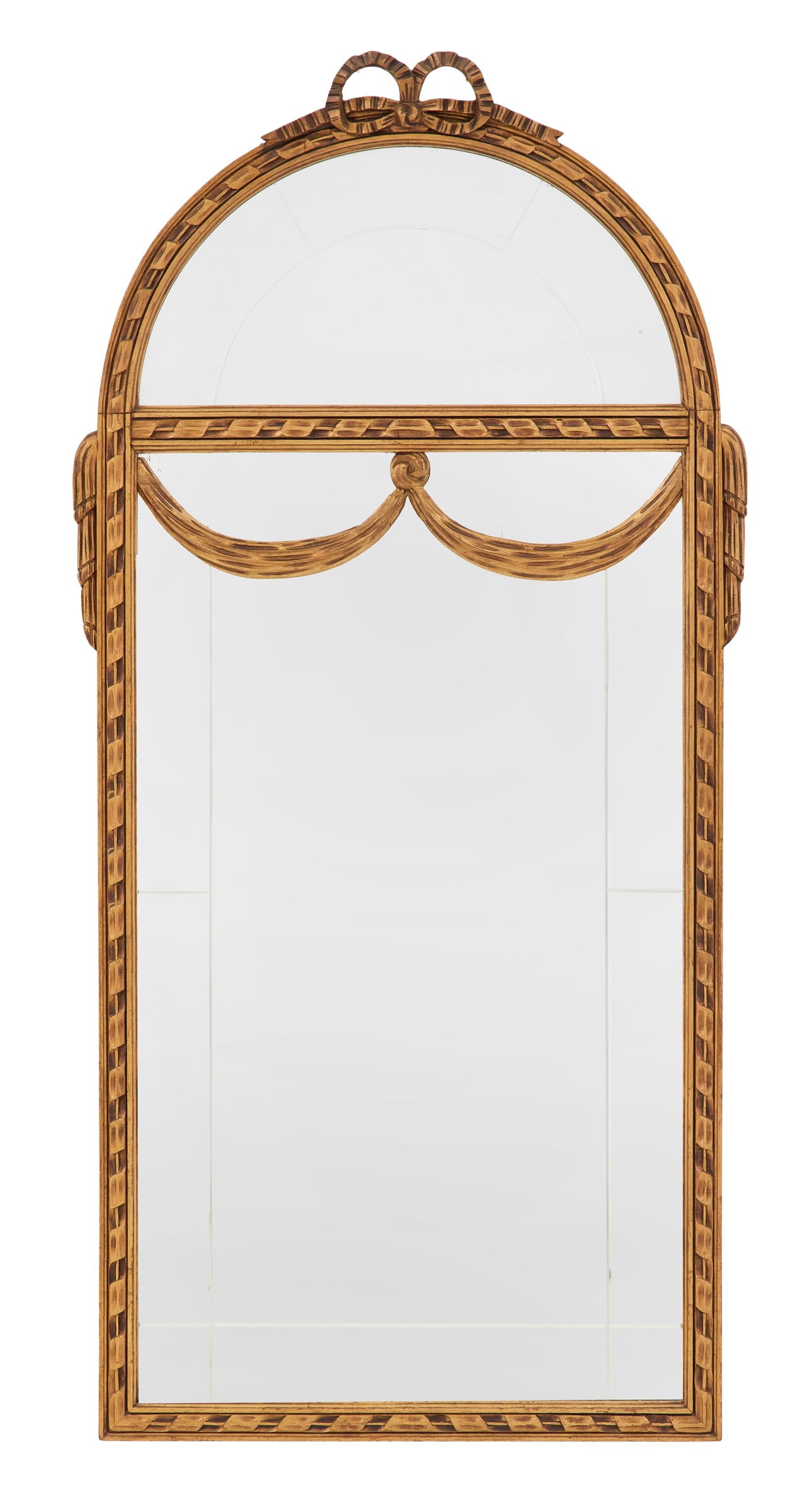 French Beaux-Arts Giltwood Mirror (1 of 2)
