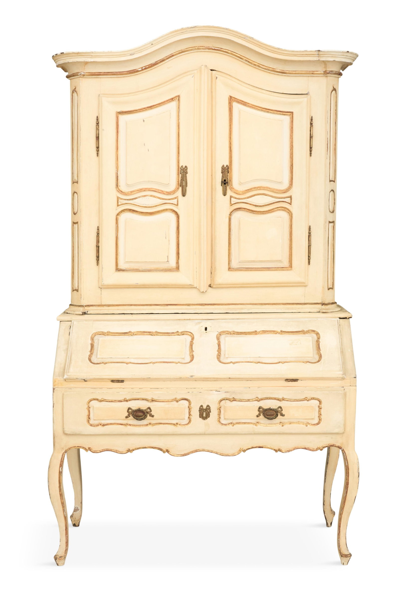 Italian Polychrome Secretary in the Rococo Taste (1 of 4)