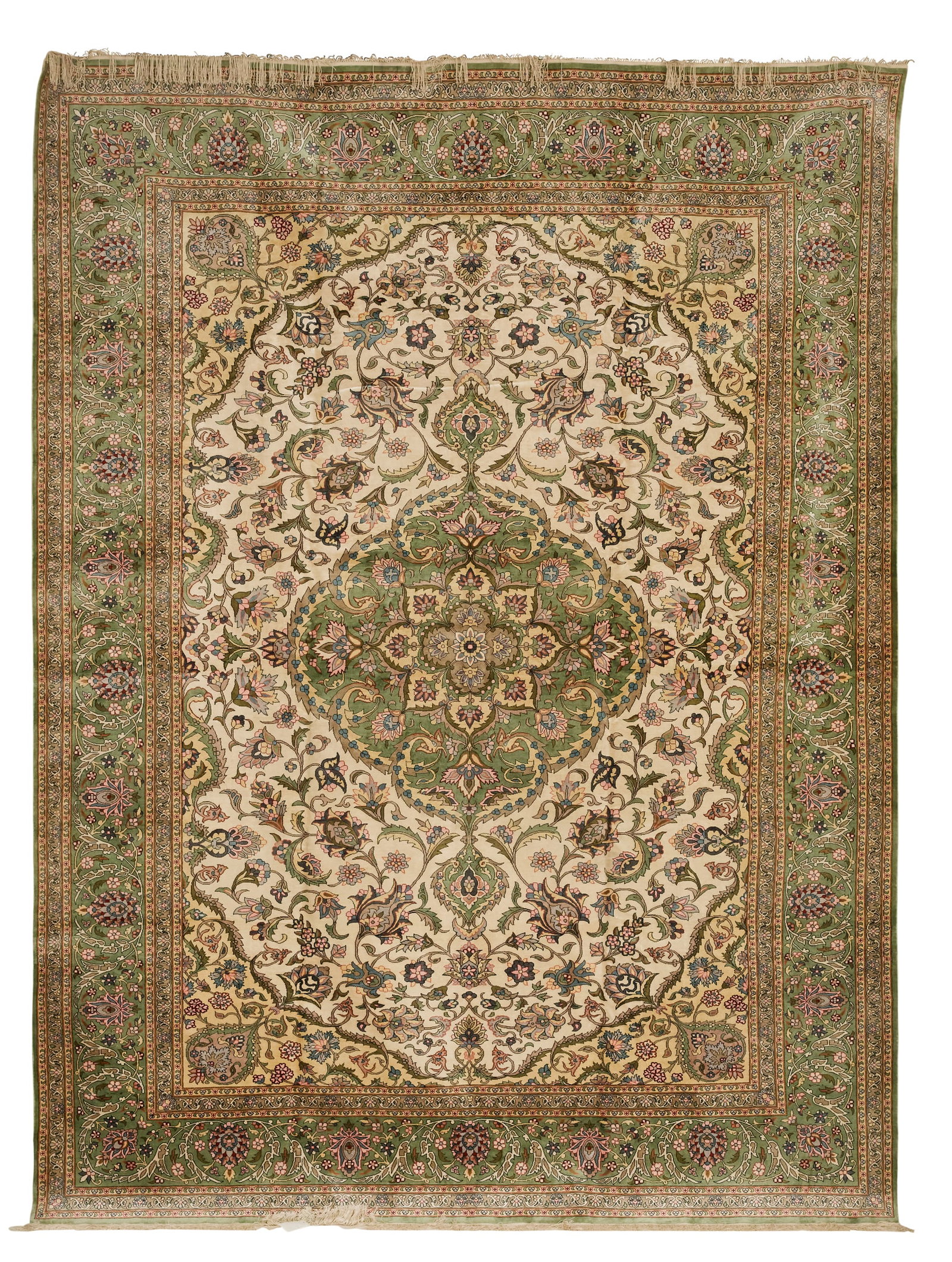 Silk Tabriz Carpet (1 of 1)