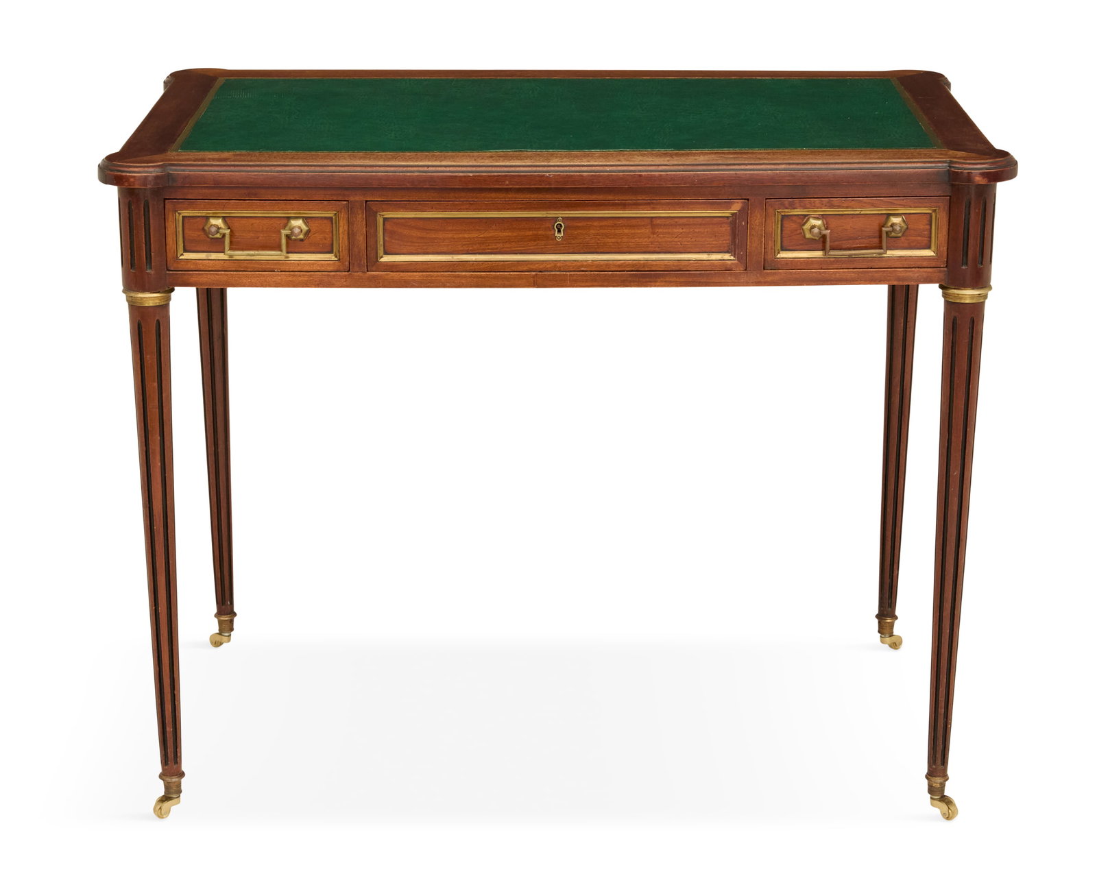 Louis XVI-Style Mahogany Writing Table (1 of 3)