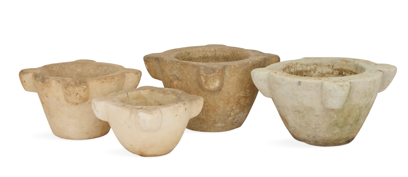 Four French Marble Mortars (1 of 4)