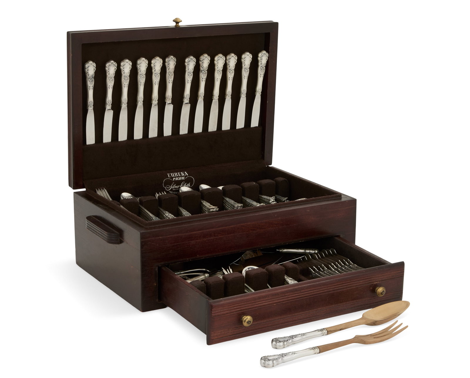 Gorham "Buttercup" Sterling Silver Flatware Set (1 of 4)