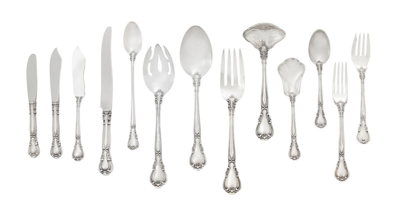 Gorham "Chantilly" Sterling Silver Luncheon Set (1 of 3)