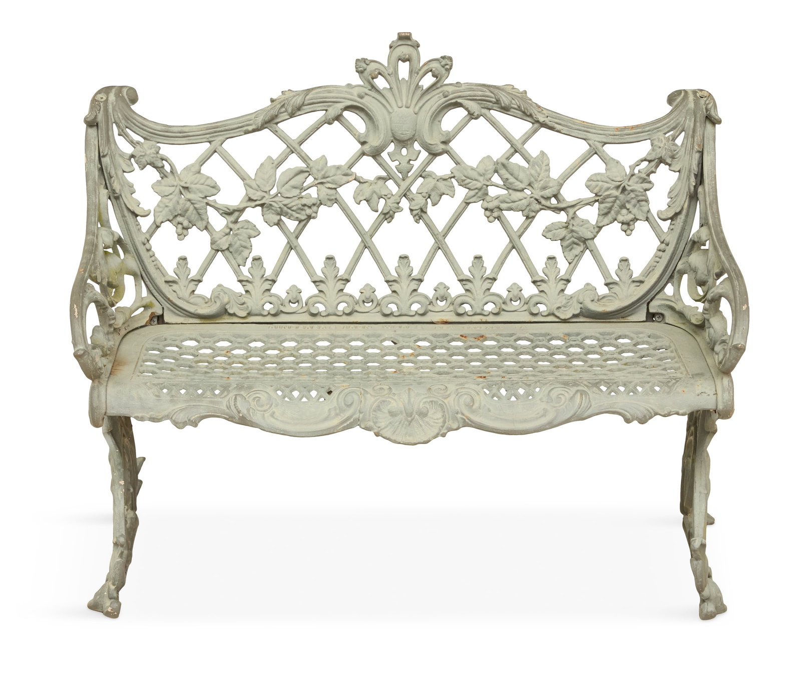 Hinderer's, New Orleans, Cast-Iron Bench (1 of 4)