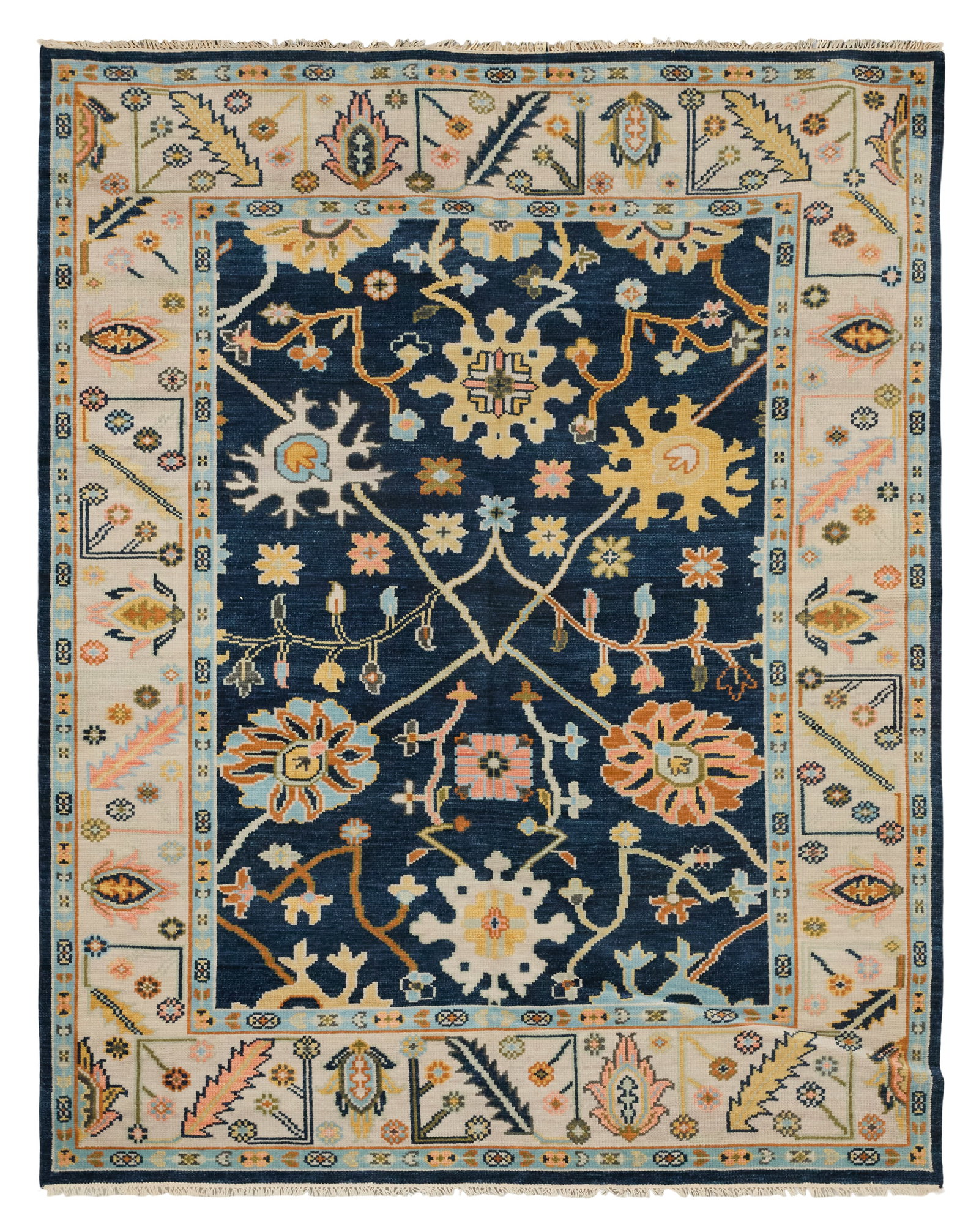 Turkish Angora Oushak Carpet (1 of 1)