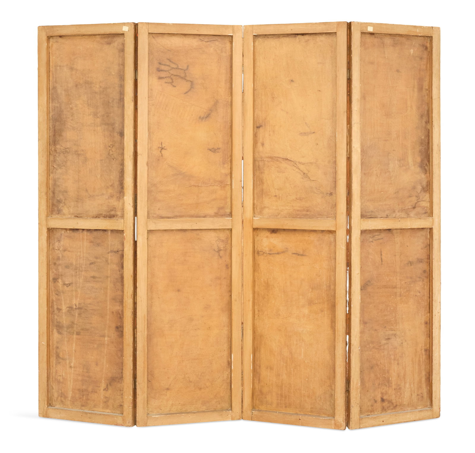 Four-Panel Leather Screen - 5
