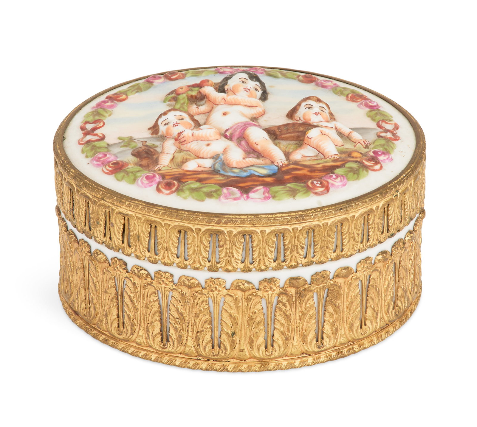 Von Schierholz Capodimonte-Style Porcelain Box (1 of 5)